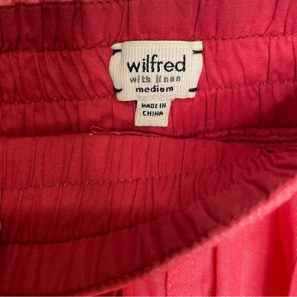 ARITZIA WILFRED Pink Skirt with Side Pockets Size Medium - Picture 4 of 4